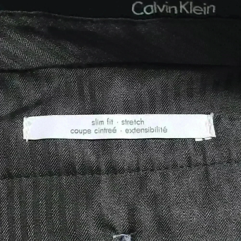 Calvin Klein Slim Fit Dress Pants - Picture 10 of 12